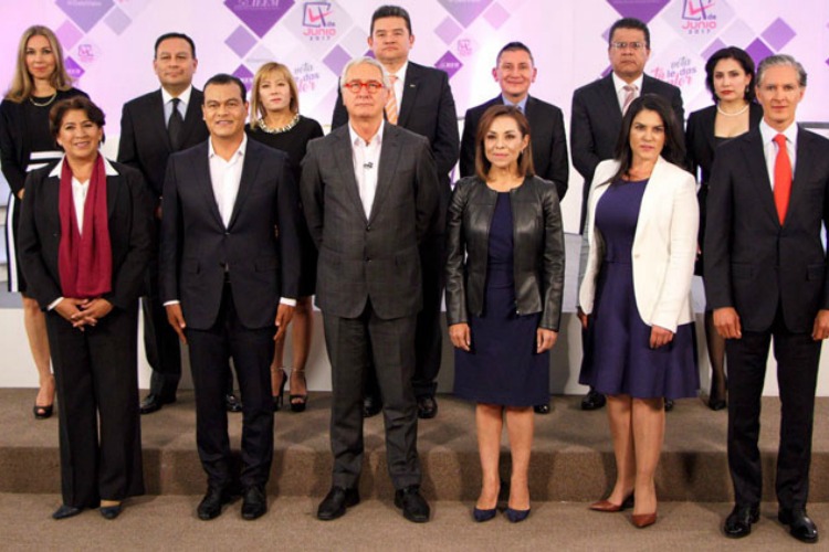 Protagonizan segundo debate candidatos a Gubernatura de Edomex