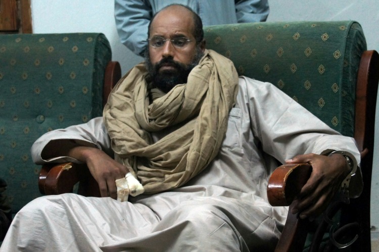 Hijo de Muamar el Gadafi que da en libertad Hijo de Muamar el Gadafi que da en libertad