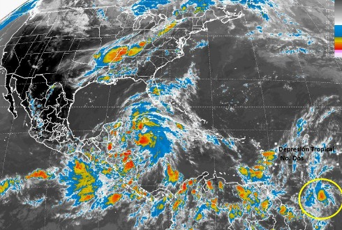Autoridades esperan ciclón tropical en el Golfo de México