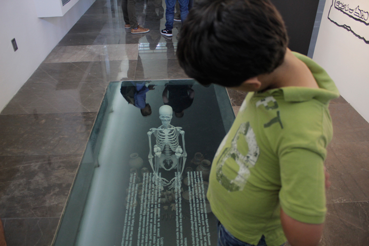 Novedades. En el museo se exhiben las tumbas de caja, que fueron muy utilizadas en la zona, pero que han sido menos estudiadas que las de tiro. (Foto: Jorge Alberto Mendoza)