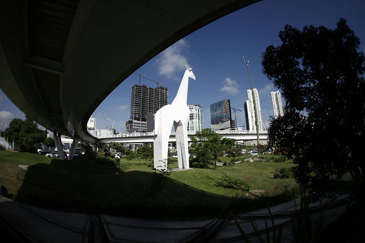 Ubicación. La escultura está en Patria y Acueducto. (Foto: Alfonso Hernández)