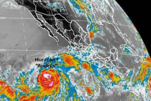 Andrés ya es huracán