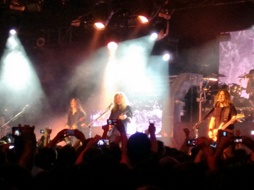 Megadeth entrega noche poderosa