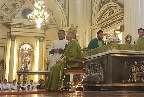 Cardenal, a favor de la educación pública religiosa