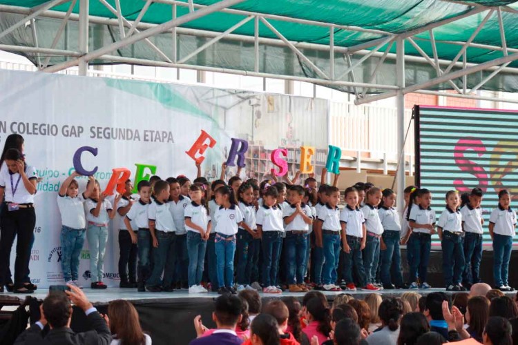 Colegio GAP estrena edificio