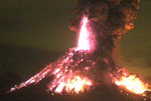 Fuerte explosión en el Volcán de Colima - El Diario NTR | NTR Guadalajara