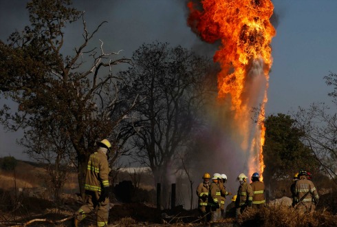 Quieren que Pemex pague por incendio