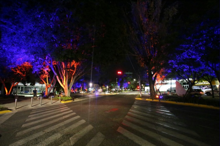Inauguran iluminación en Providencia NTR Guadalajara