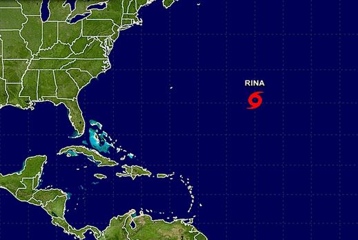 Se forma tormenta tropical ‘Rina’ en el Atlántico - El Diario NTR | NTR ...