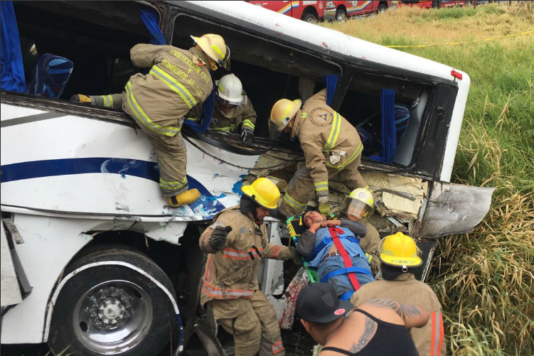Chocan con el tren jugadores de fútbol