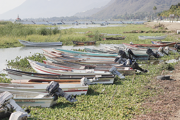 Lago de Chapala, a 61% de su capacidad