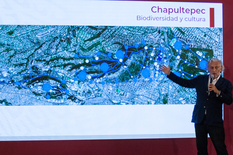 Anuncian Proyecto Cultural en Chapultepec