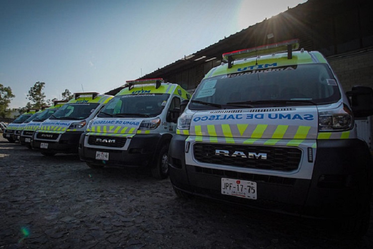 Gobierno de Jalisco suma 112 ambulancias entregadas - El Diario NTR