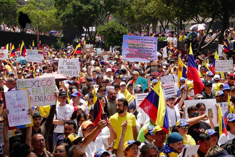 Venezolanos llaman a condenar el régimen de Maduro 