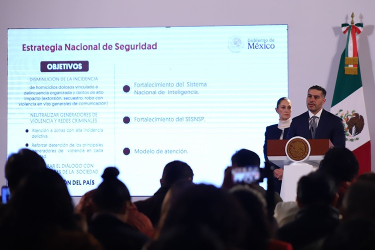 Sheinbaum presenta plan de seguridad sin 'guerra' y con la promesa de ...