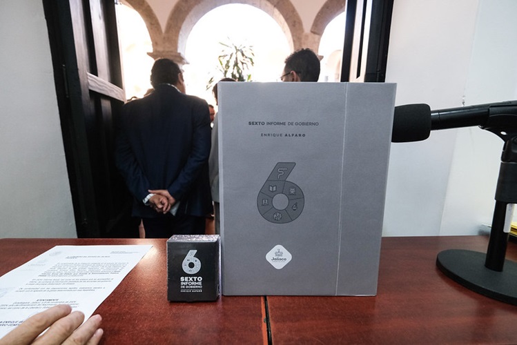 Entregan Sexto Informe de Gobierno de Jalisco al Congreso - El Diario ...