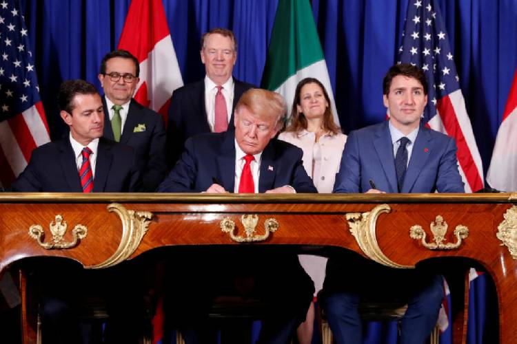 Alertan sobre aranceles y presiones de Trump en el T-MEC