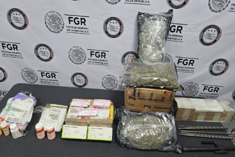 Aseguran marihuana en aduana de aeropuerto