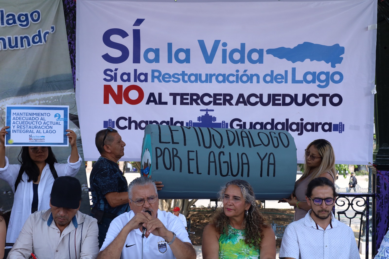 Exigen suspensión de licitación de acueducto sustituto Chapala-GDL