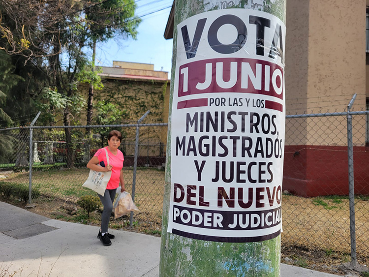 Hoy inicia veda de elección judicial