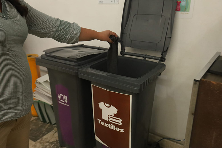Van 4.7 toneladas recolectadas en acopio de textiles en GDL