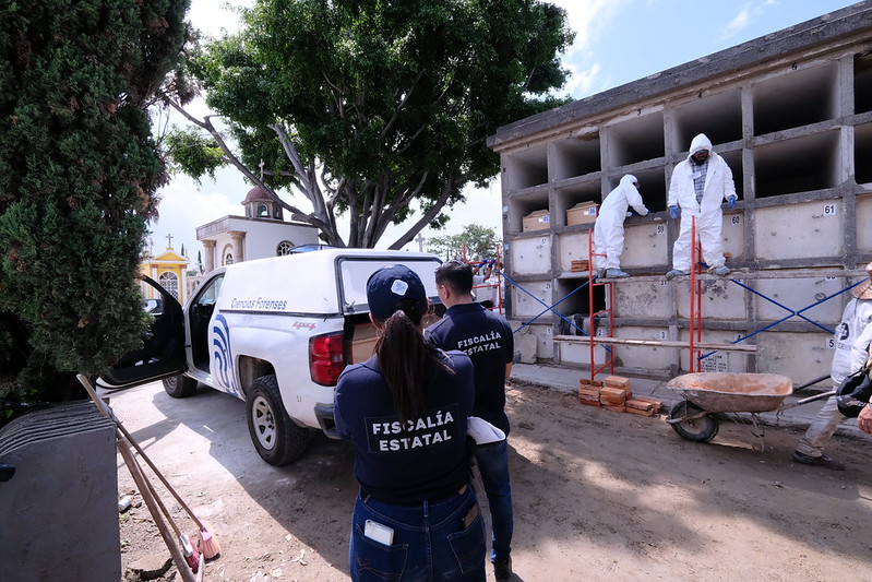 Gestionan espacios para cuerpos no identificados