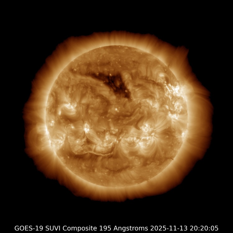 La tormenta solar mantiene una intensidad 