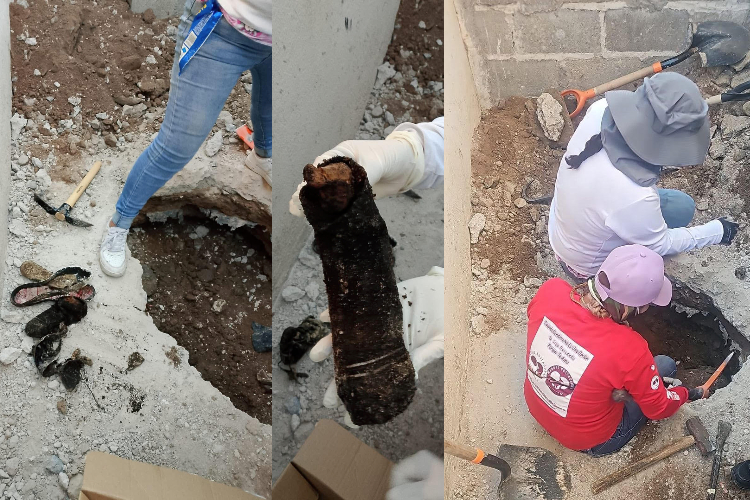 Colectivos localizan fosas en dos municipios