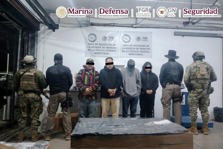 Captura la Marina a célula delictiva en Tonalá