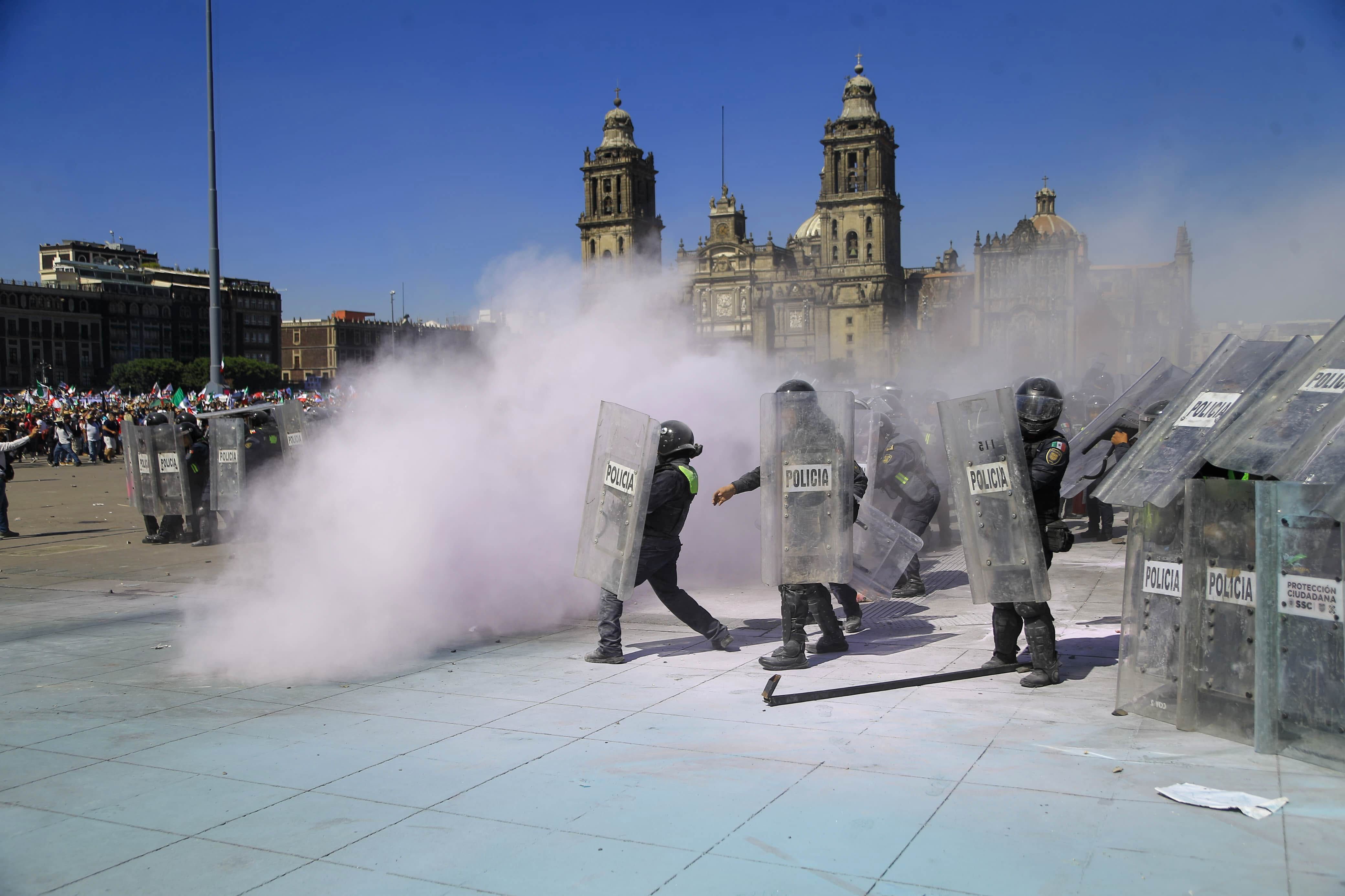 Gobernadores de la 4T condenan violencia en marcha de la Generación Z
