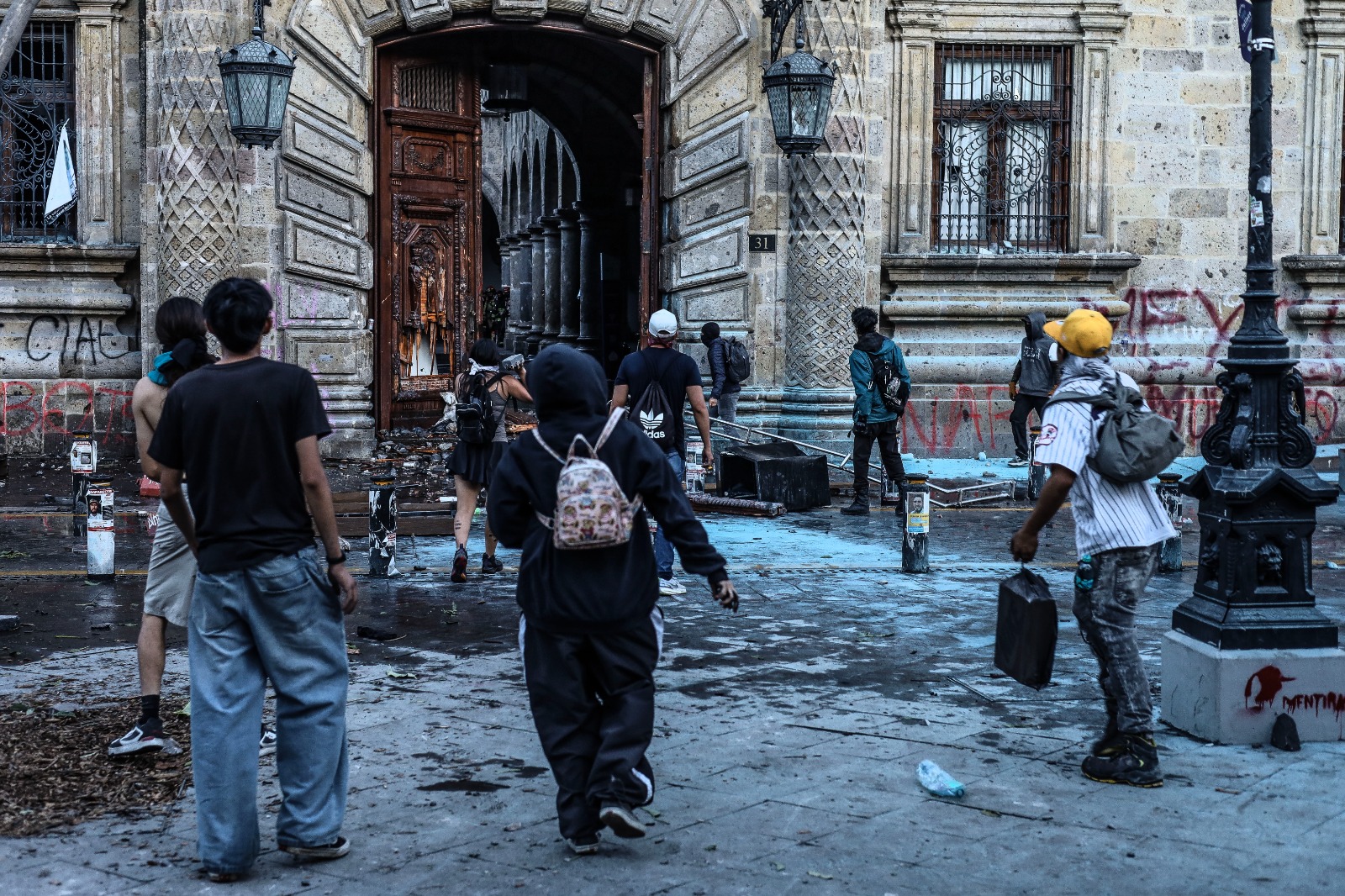 Fiscalía inicia carpeta de investigación contra 44 personas por actos vandálicos