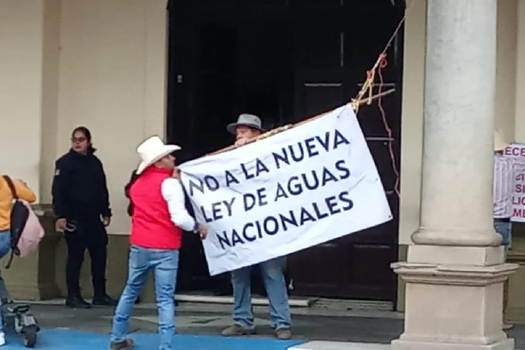 Advierten movilización nacional si no hay acuerdos en la nueva Ley de Aguas