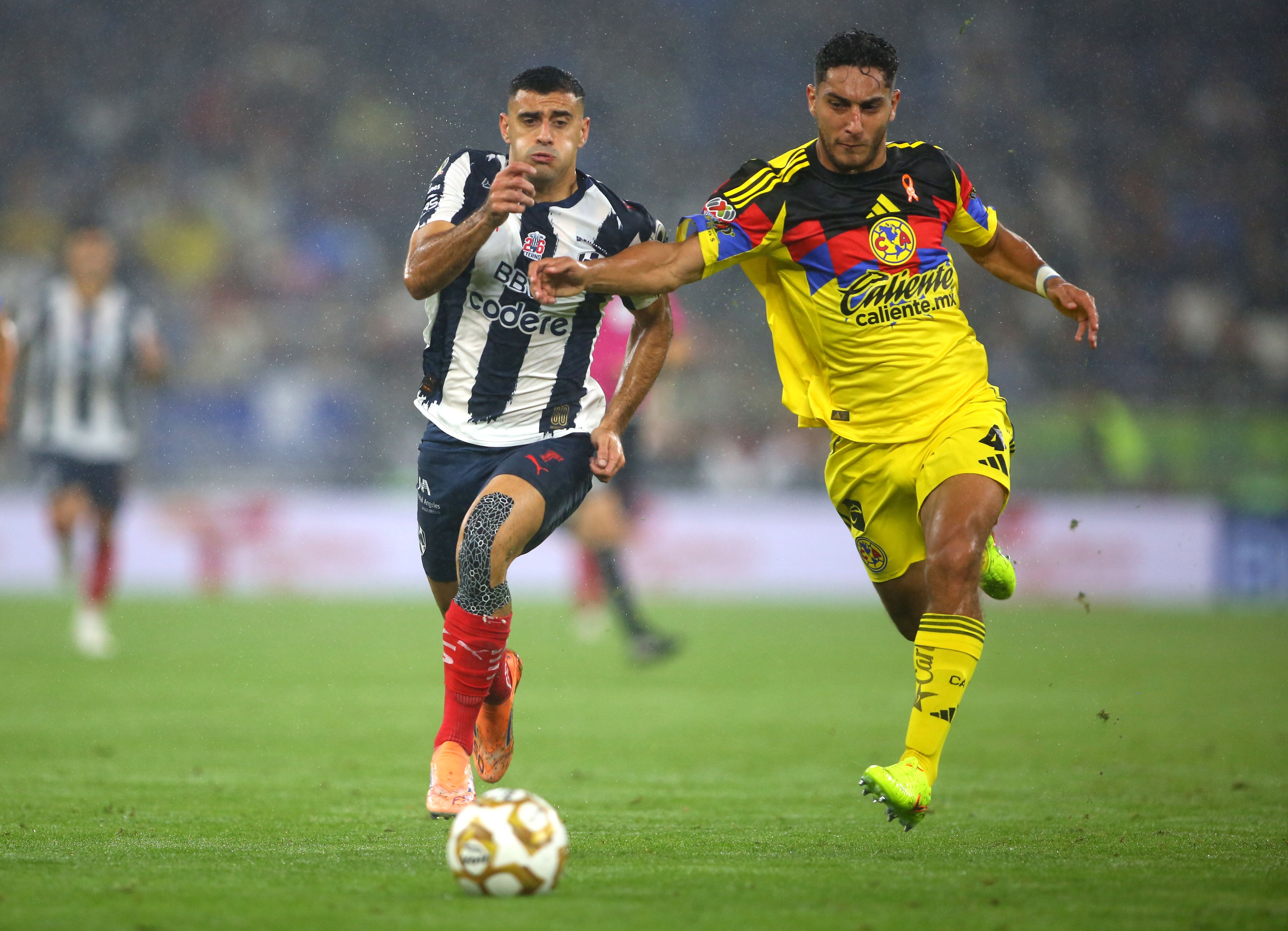 Monterrey vence 2-0 al América con gran actuación de Sergio Canales