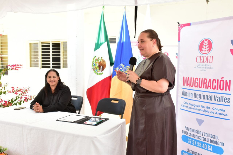CEDH inaugura oficina regional en Ameca