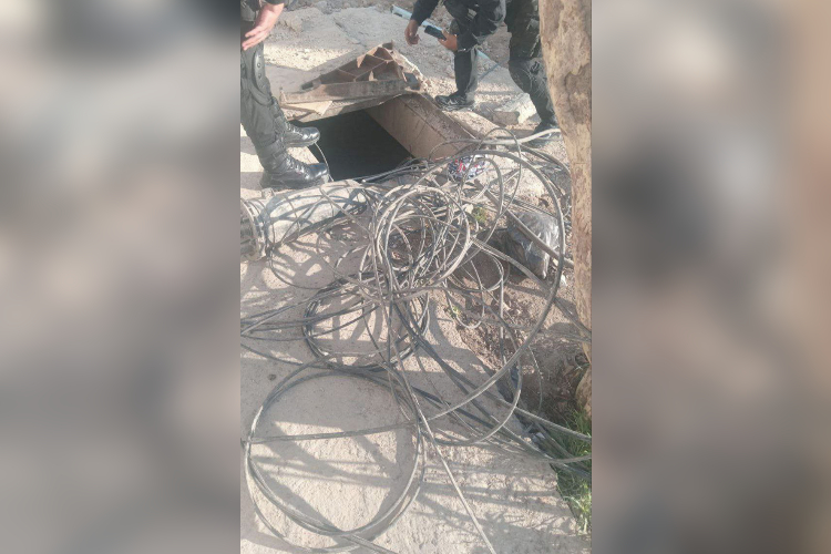 Detienen a dos ladrones de cableado  