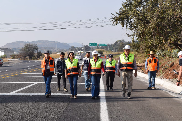 Concluye SICT ampliación a cuatro carriles de la carretera Morelia