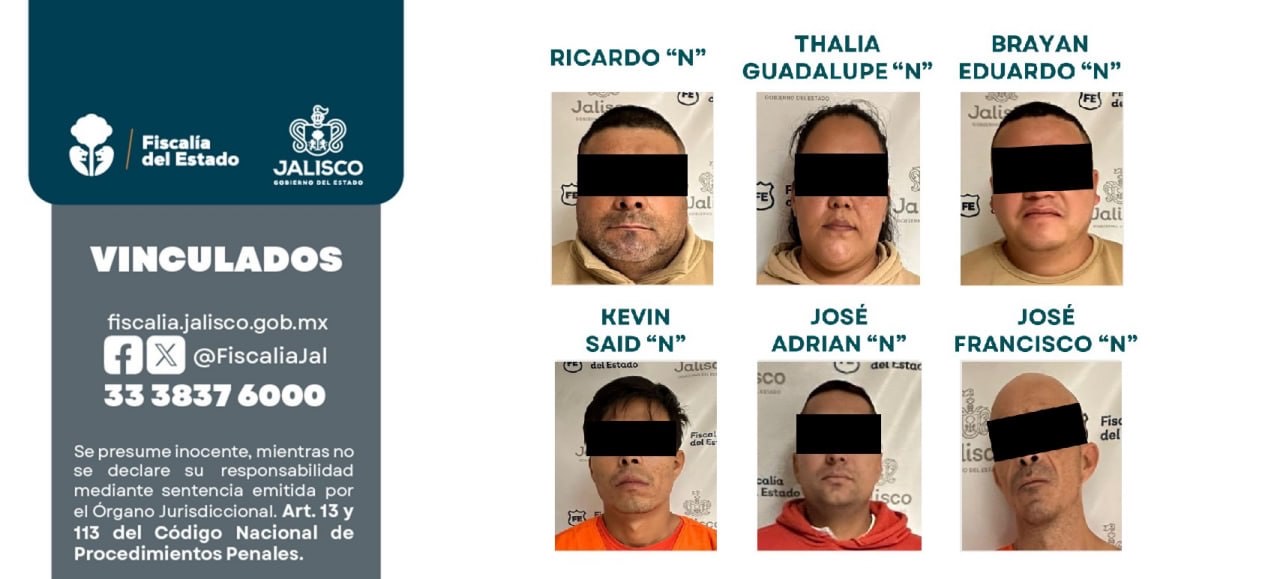 Detienen y vinculan a una banda dedicada al robo a casas en ZMG