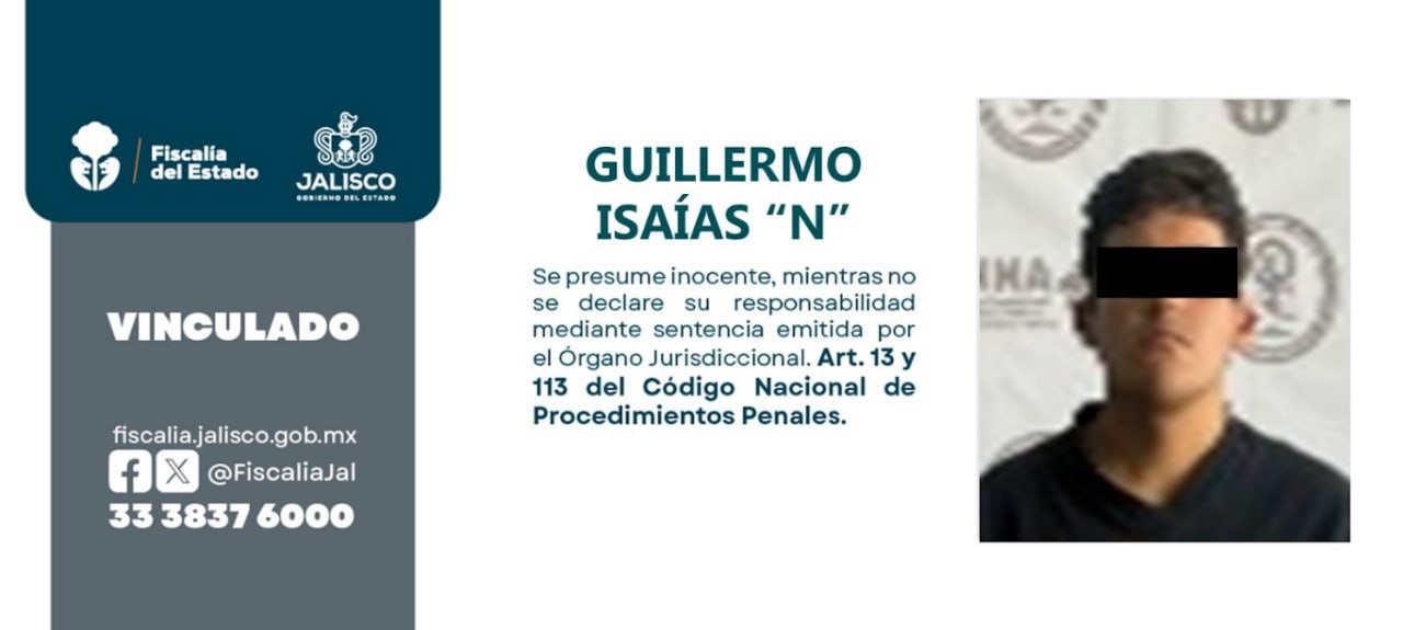 Procesado por feminicidio en Guadalajara