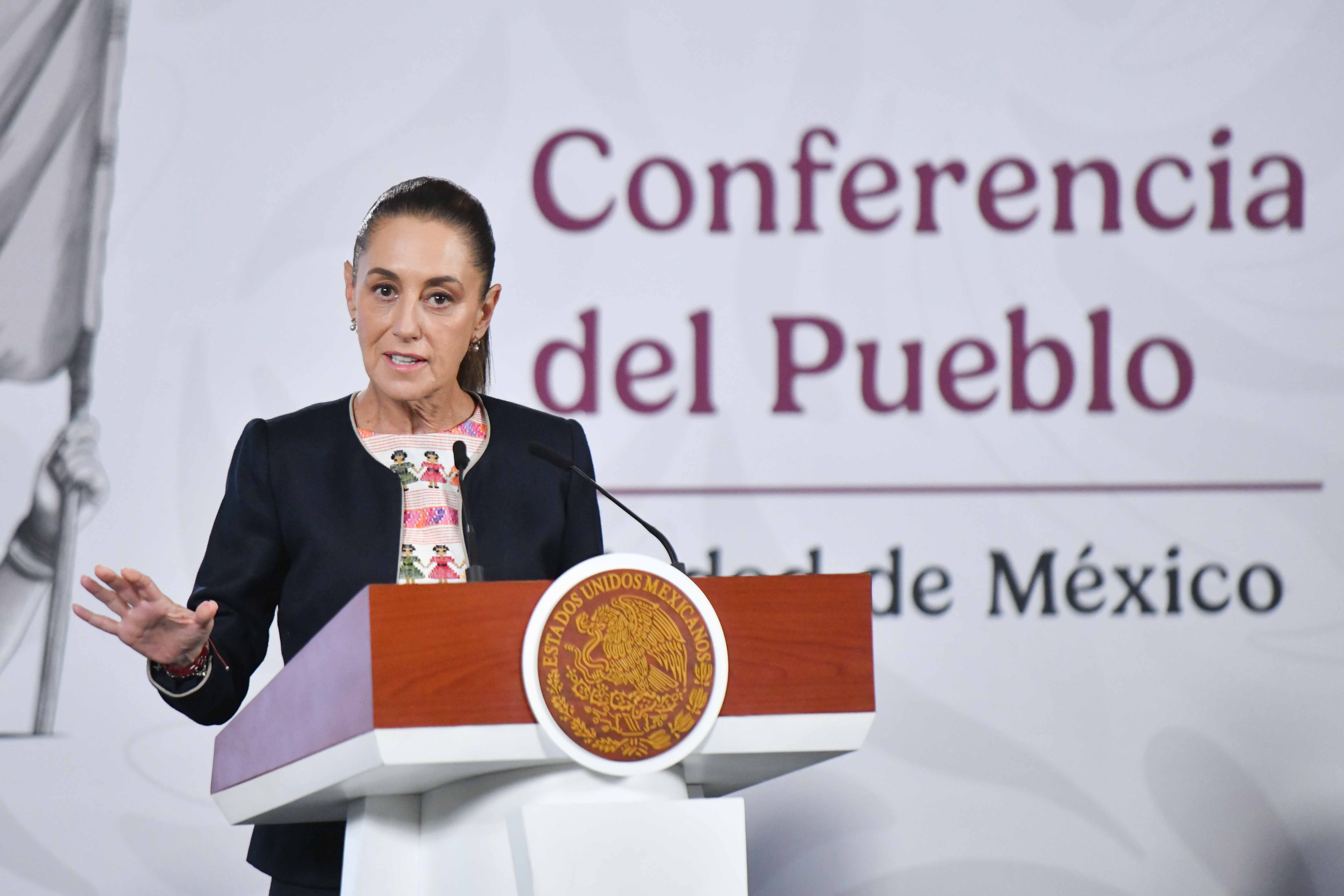 Presidenta de México confirma una reunión con Trump