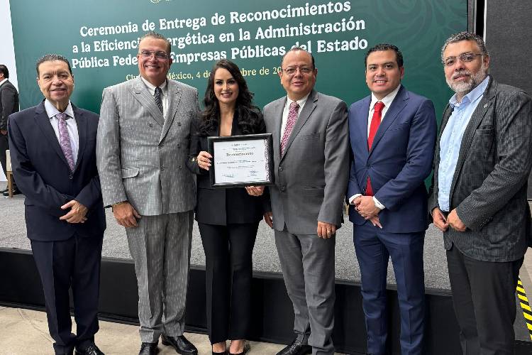 Recibe Centro SICT jalisco reconocimiento por ahorro y uso eficiente de energía