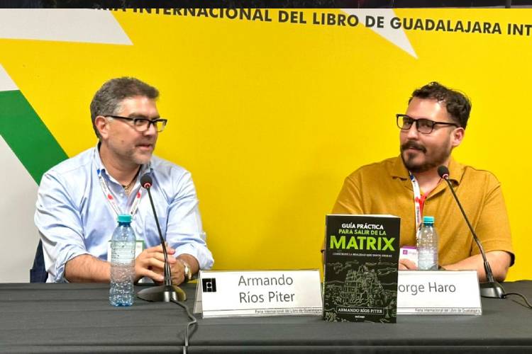 Ríos Piter lanza libro sobre cómo enfrentar el miedo y la incertidumbre