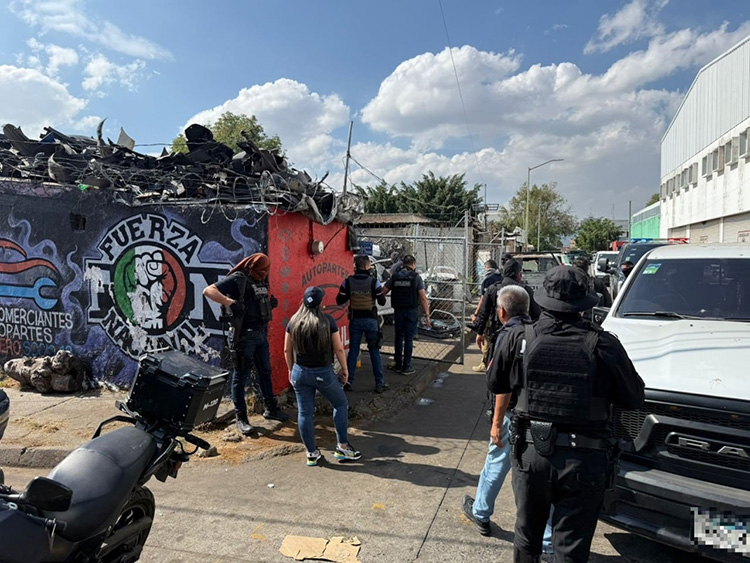 Operativos por robo derivan en cinco cateos 