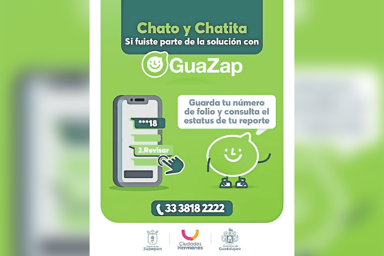 Más de 89 mil solicitudes se atendieron con GuaZap