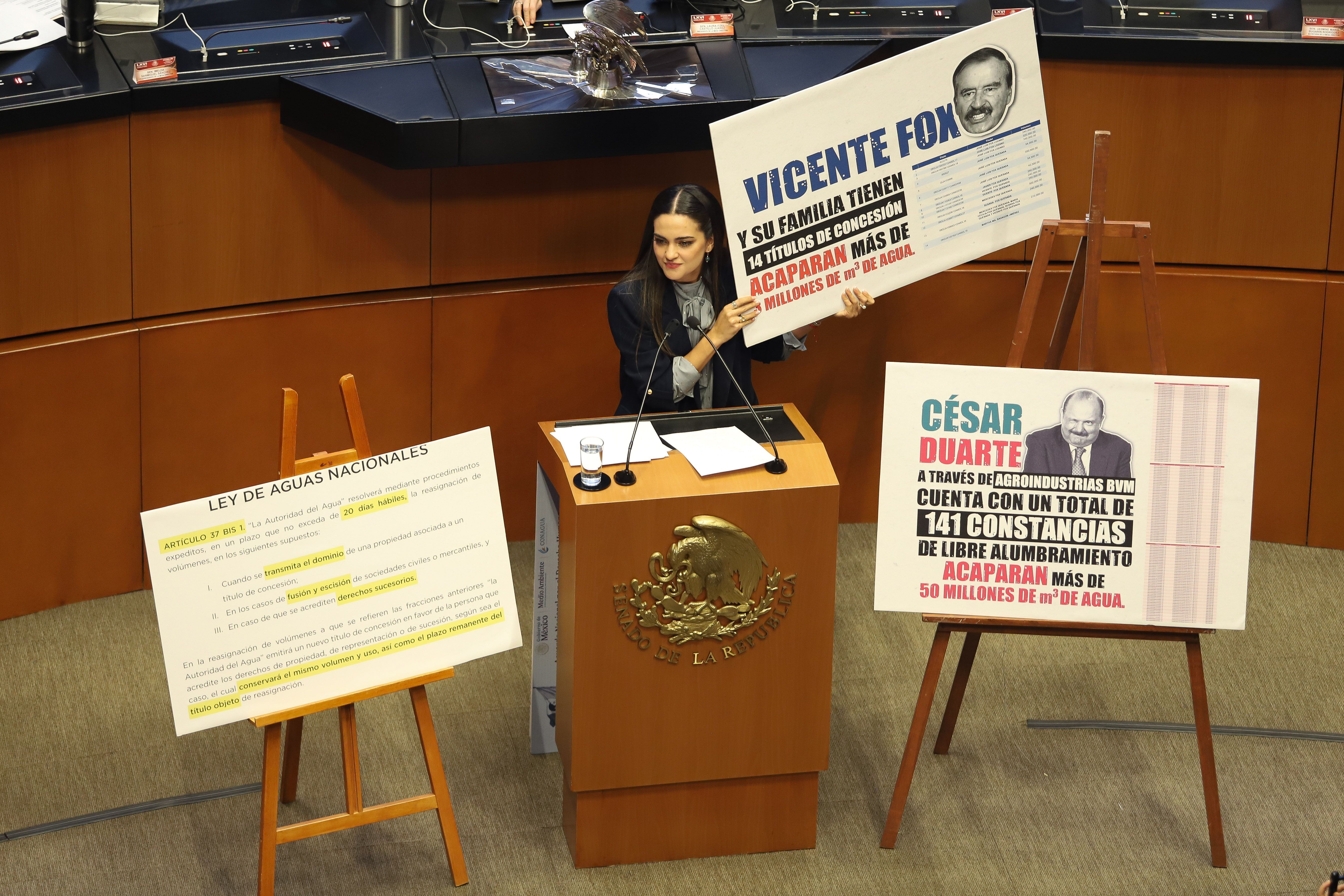 Moreira acusa “imposición” en la nueva Ley de Aguas