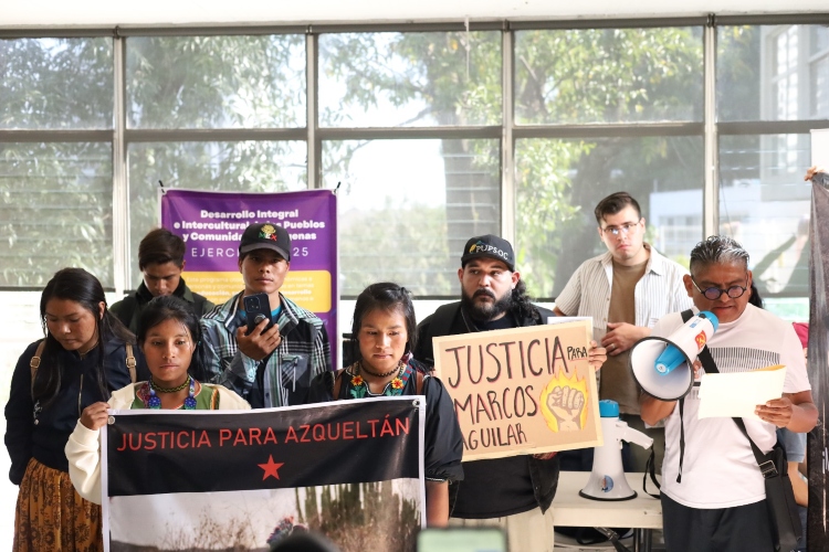 Comunidad de Azqueltán exige justicia ante la CEI