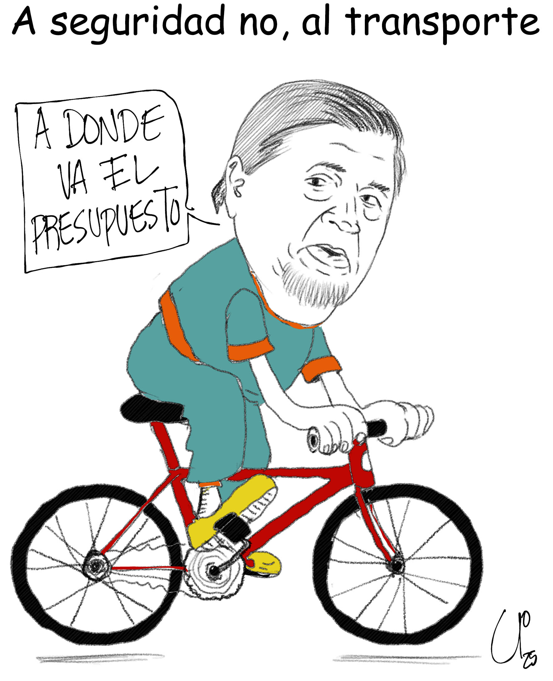 A seguridad no, al transporte