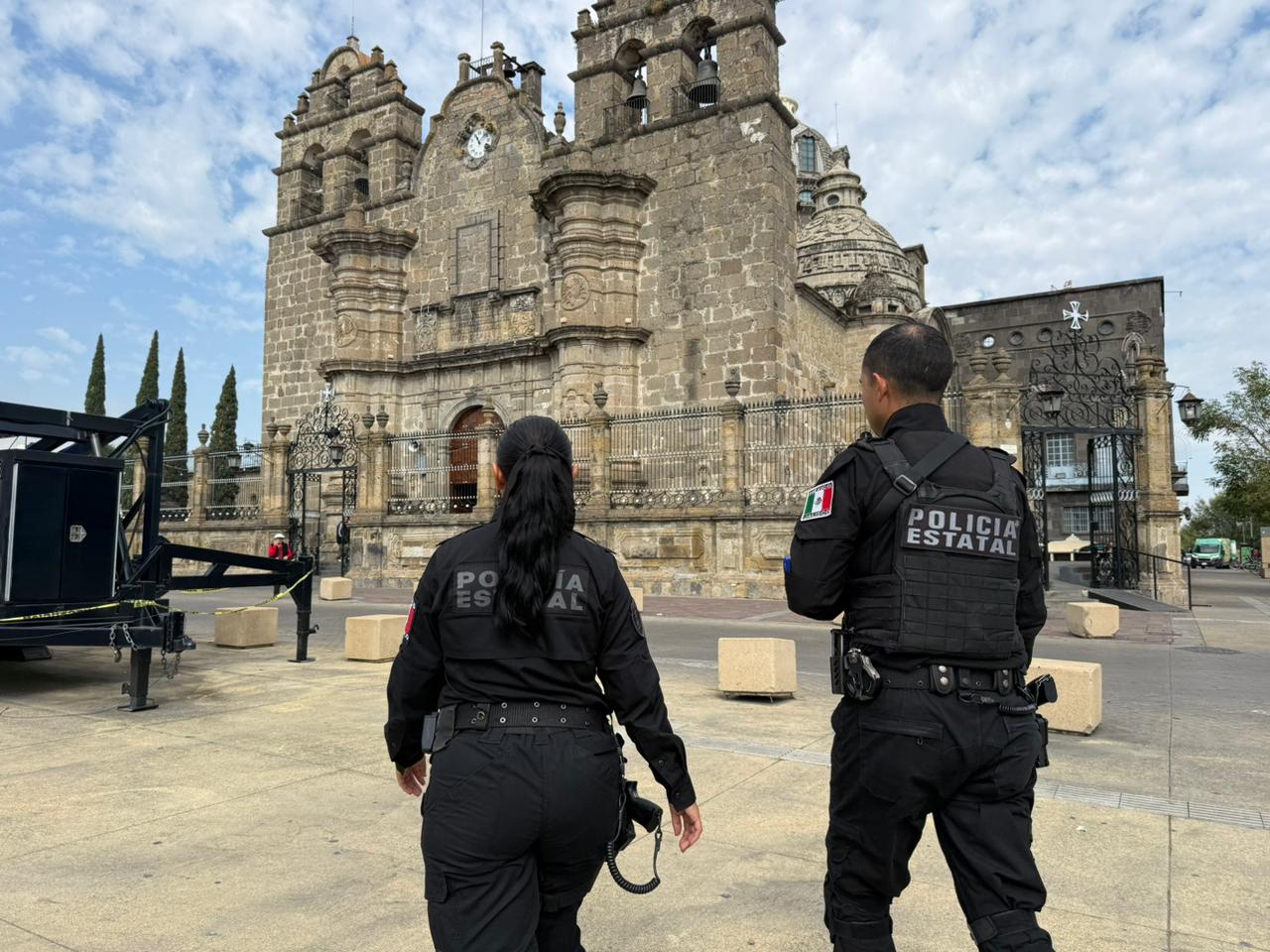 Realizan operativo especial en el Santuario de Guadalupe por festejos