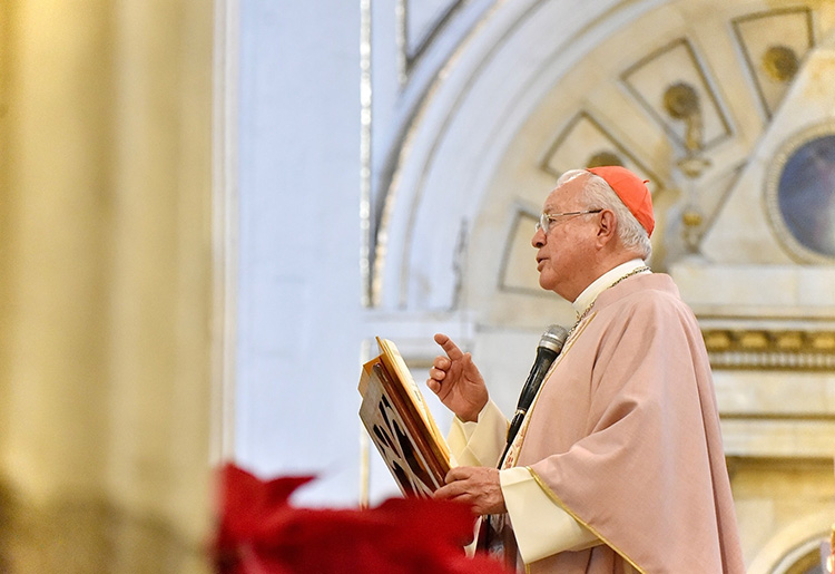 Cardenal rechaza censura a obispo