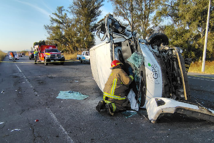Dos accidentes carreteros dejan 11 personas lesionadas en Jalisco