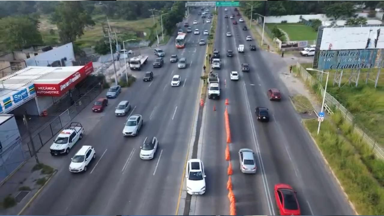 Pausarán contraflujo en avenida López Mateos por periodo vacacional